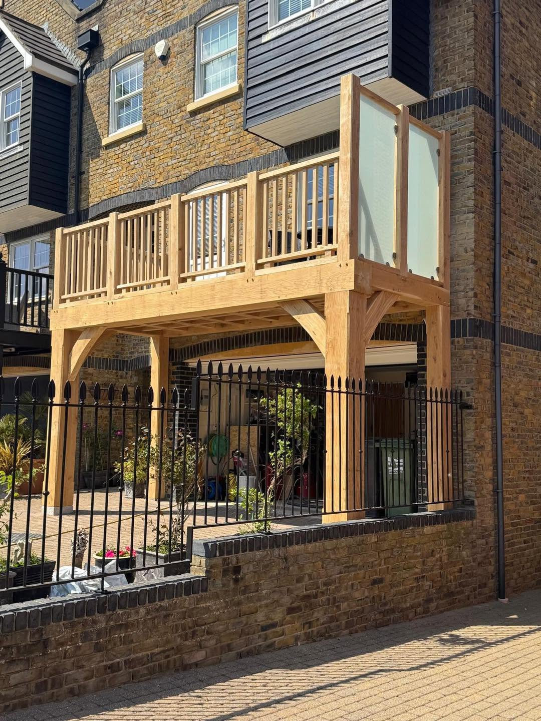 Balcony build — Triton Group